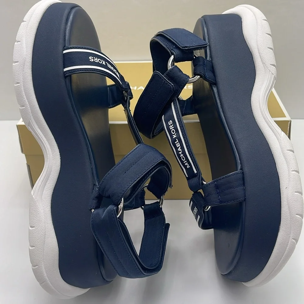 MICHAEL KORS Katrina Nylon Sport Sandal
Navy 
New - Picture 12 of 16